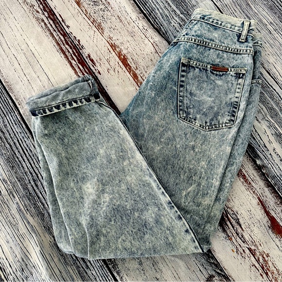 Gitano Denim - Gitano 80’s Vintage Acid Wash High Rise Jeans